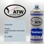 Preview: Chevrolet, Pastel (Light-Dresden-Columbia) Blue, 21 (1978): 400ml Sprühdose, von ATW Autoteile West.